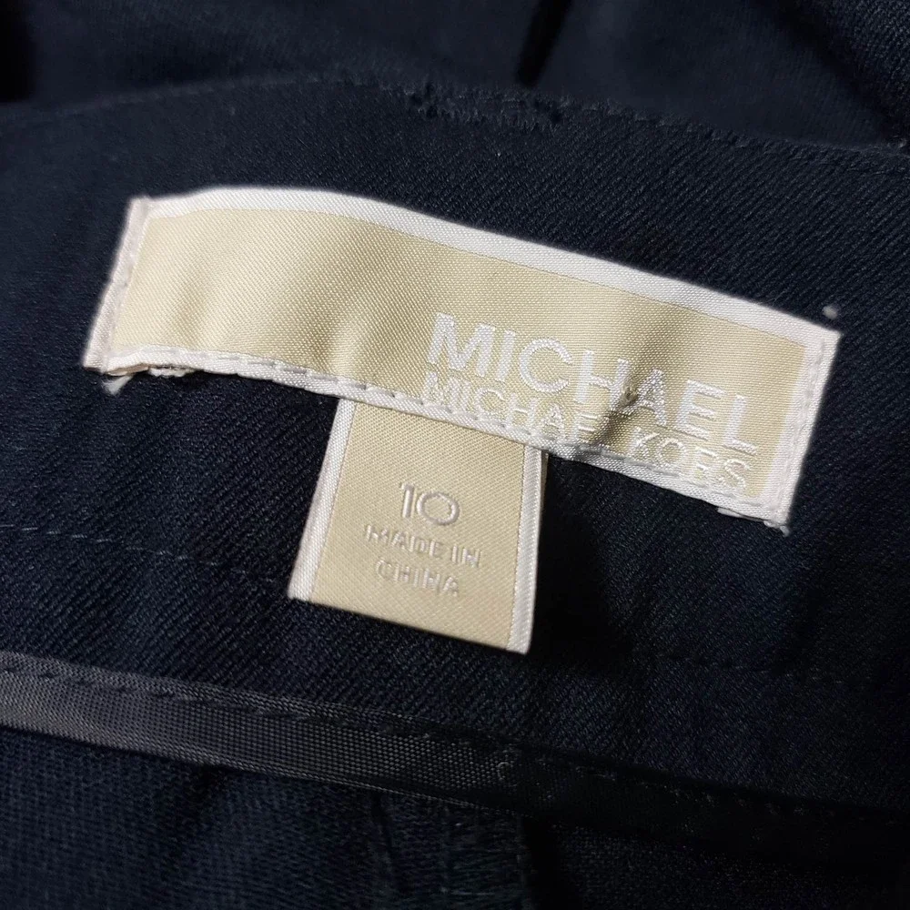 Michael Kors Women's size 10 Stretchy Blue Slacks Pants - Gently Used
